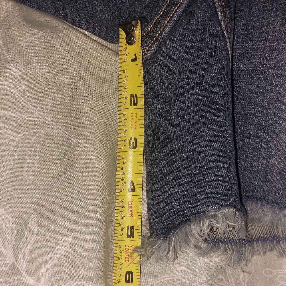 Judy Blue 3XL Cut off Raw Hem tummy Control Distressed Shorts Vacation Resort - Picture 12 of 12